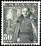Spain 1948 Franco 30 CTS Olive Green Edifil 1025
